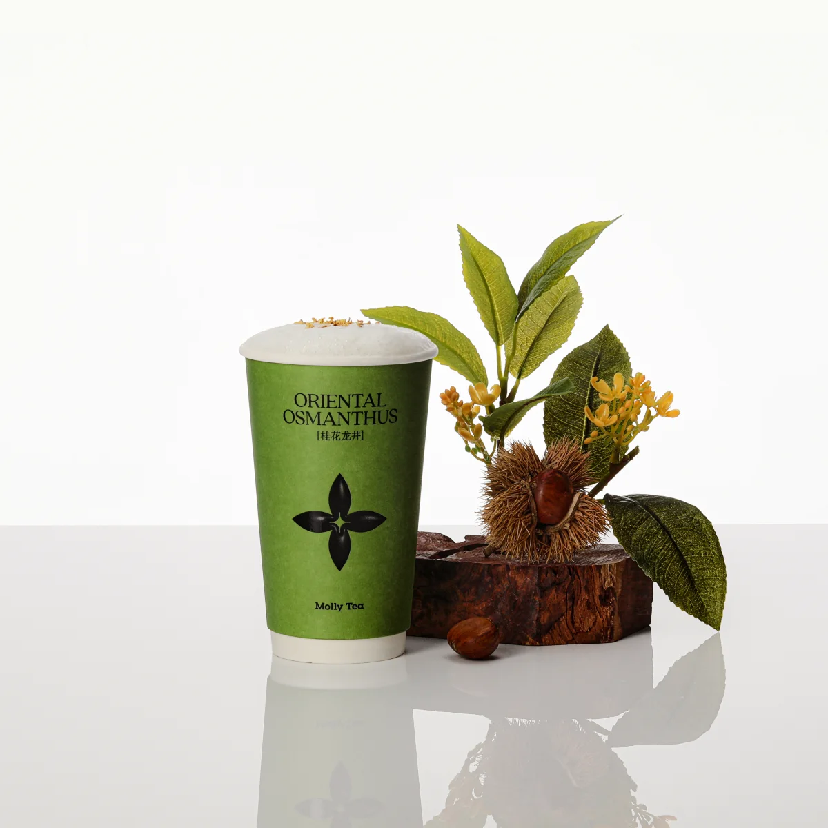 Osmanthus Green Milk Tea